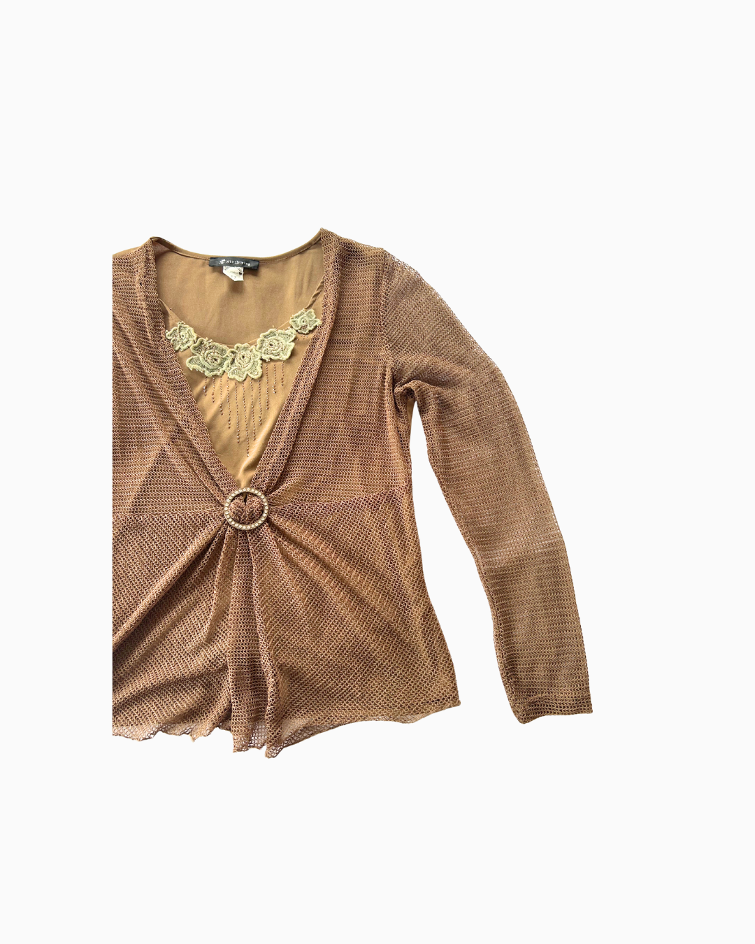 Funky Mesh Long Sleeve Top | L | 1.0