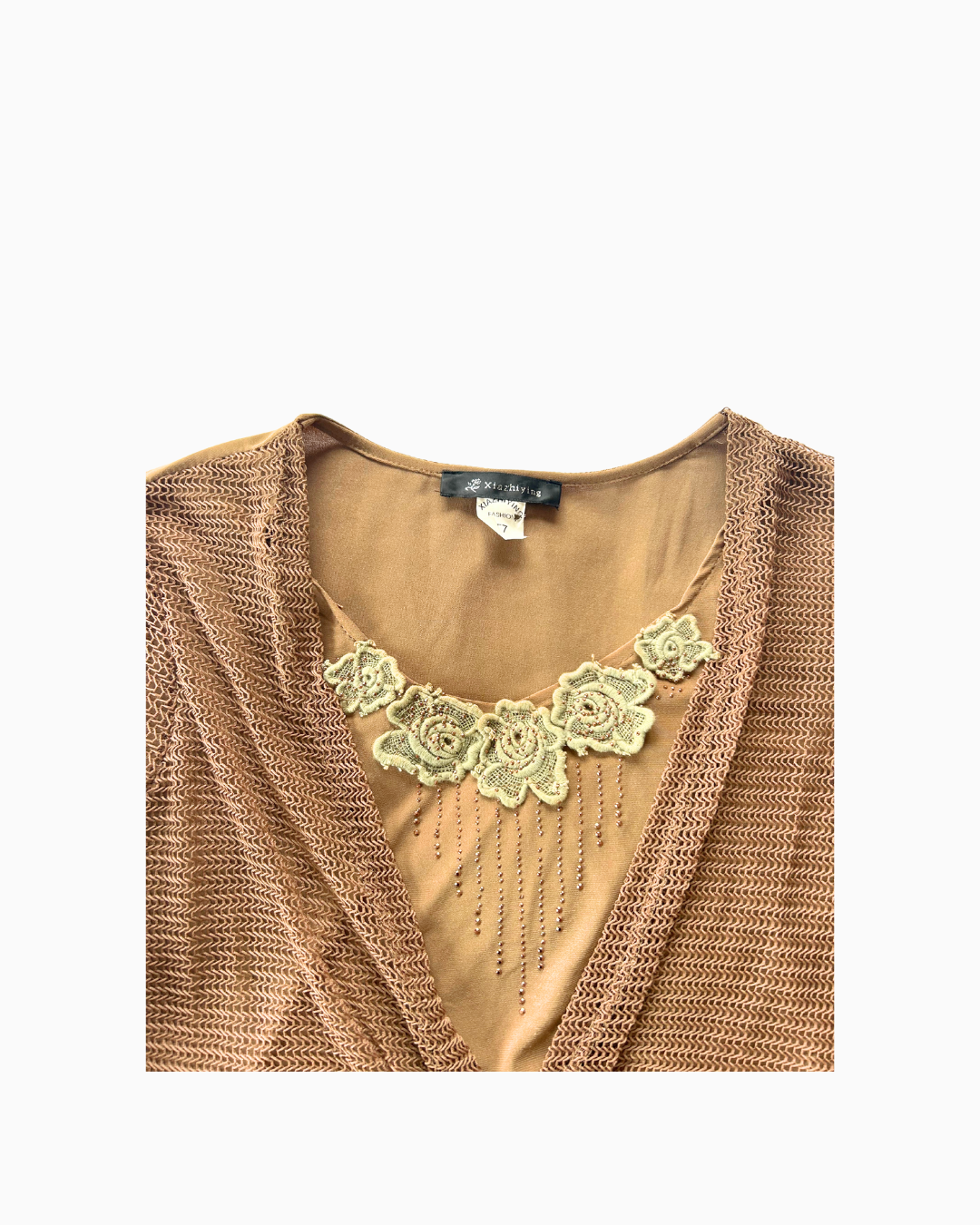 Funky Mesh Long Sleeve Top | L | 1.0