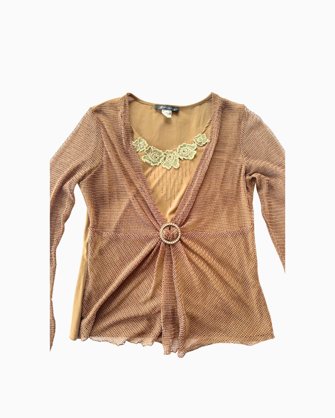 Funky Mesh Long Sleeve Top | L | 1.0