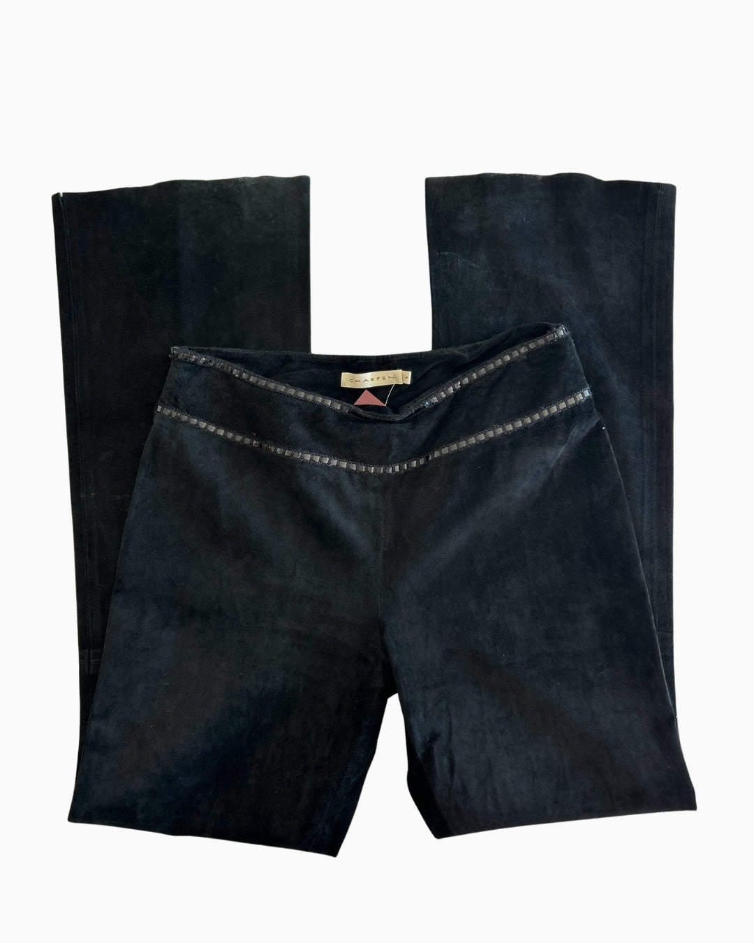Insane Y2K Suade Flare Pant | L |