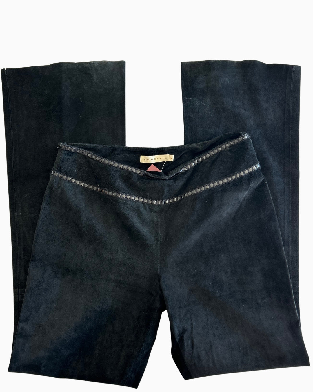 Insane Y2K Suade Flare Pant | L |