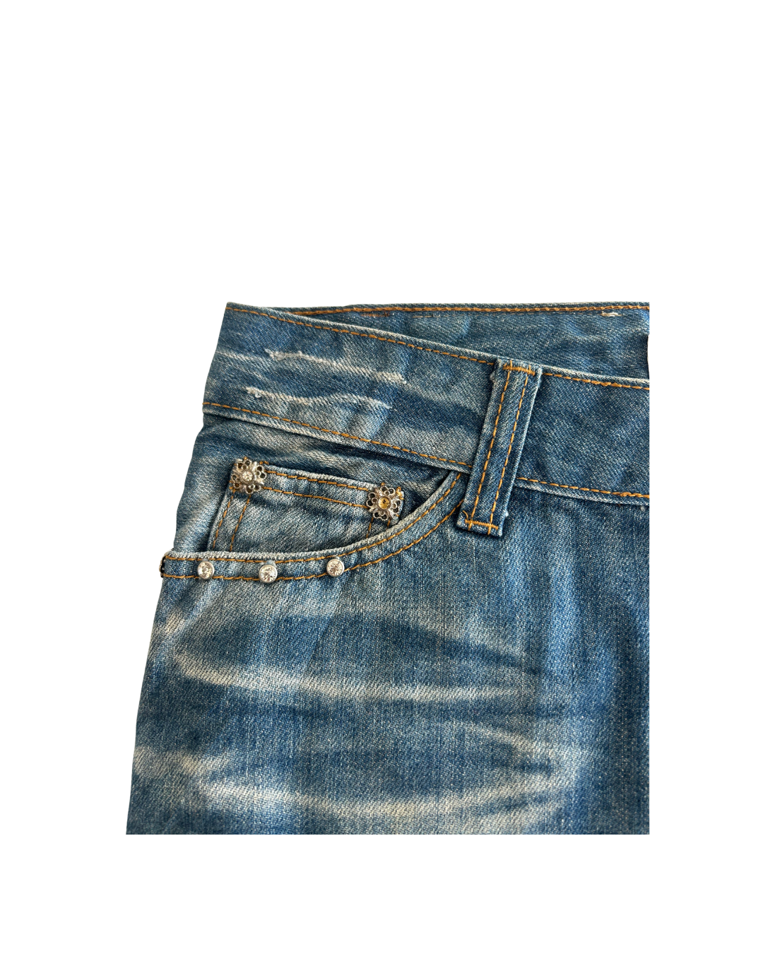 Lan Feng Denim Skirt | Size M |