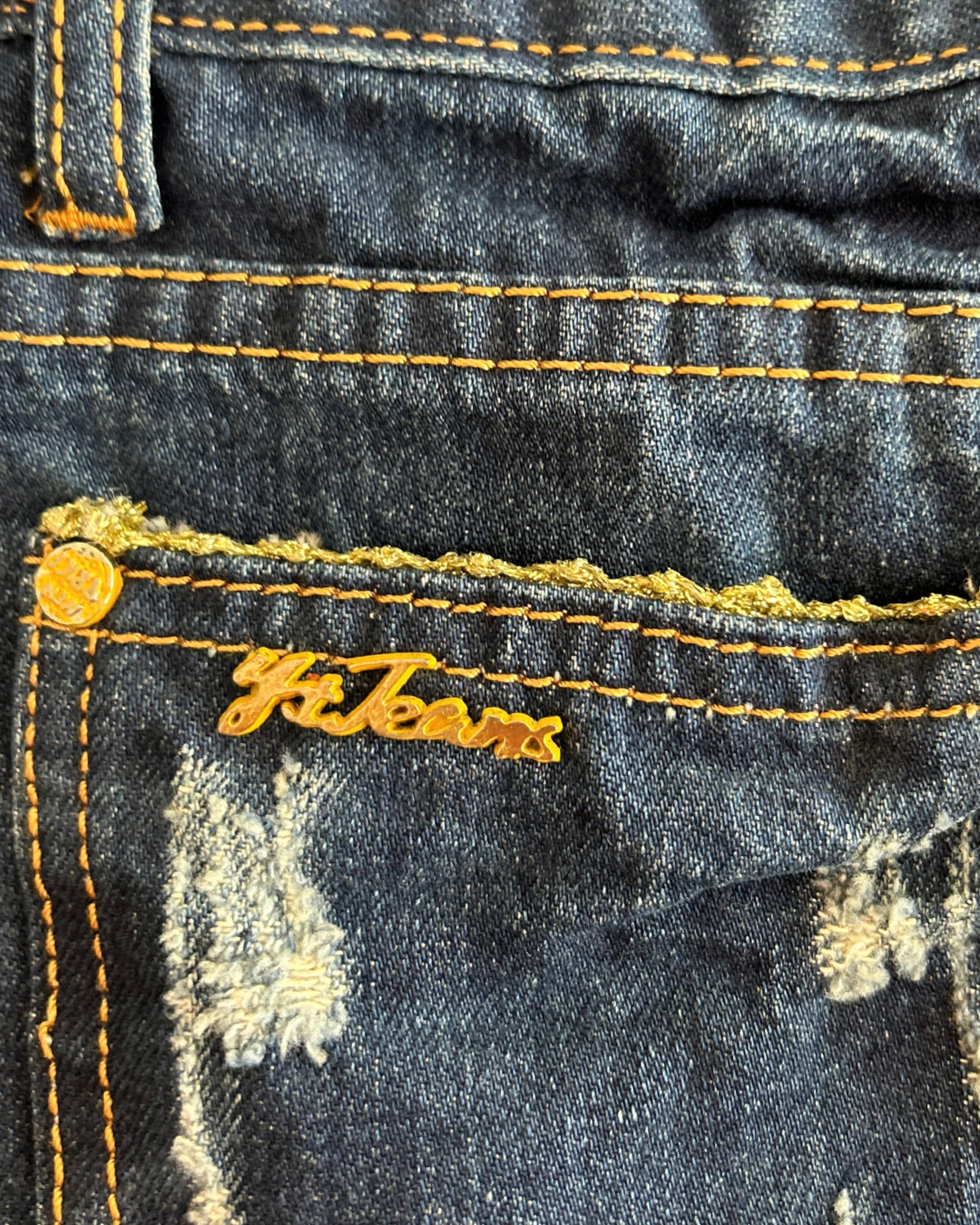 JT Jeans Lace Micro Mini | Size S |