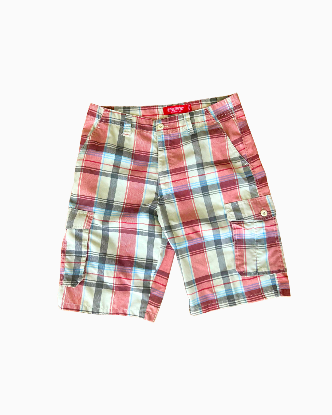 Funky Gingham Jorts | L | 1.0