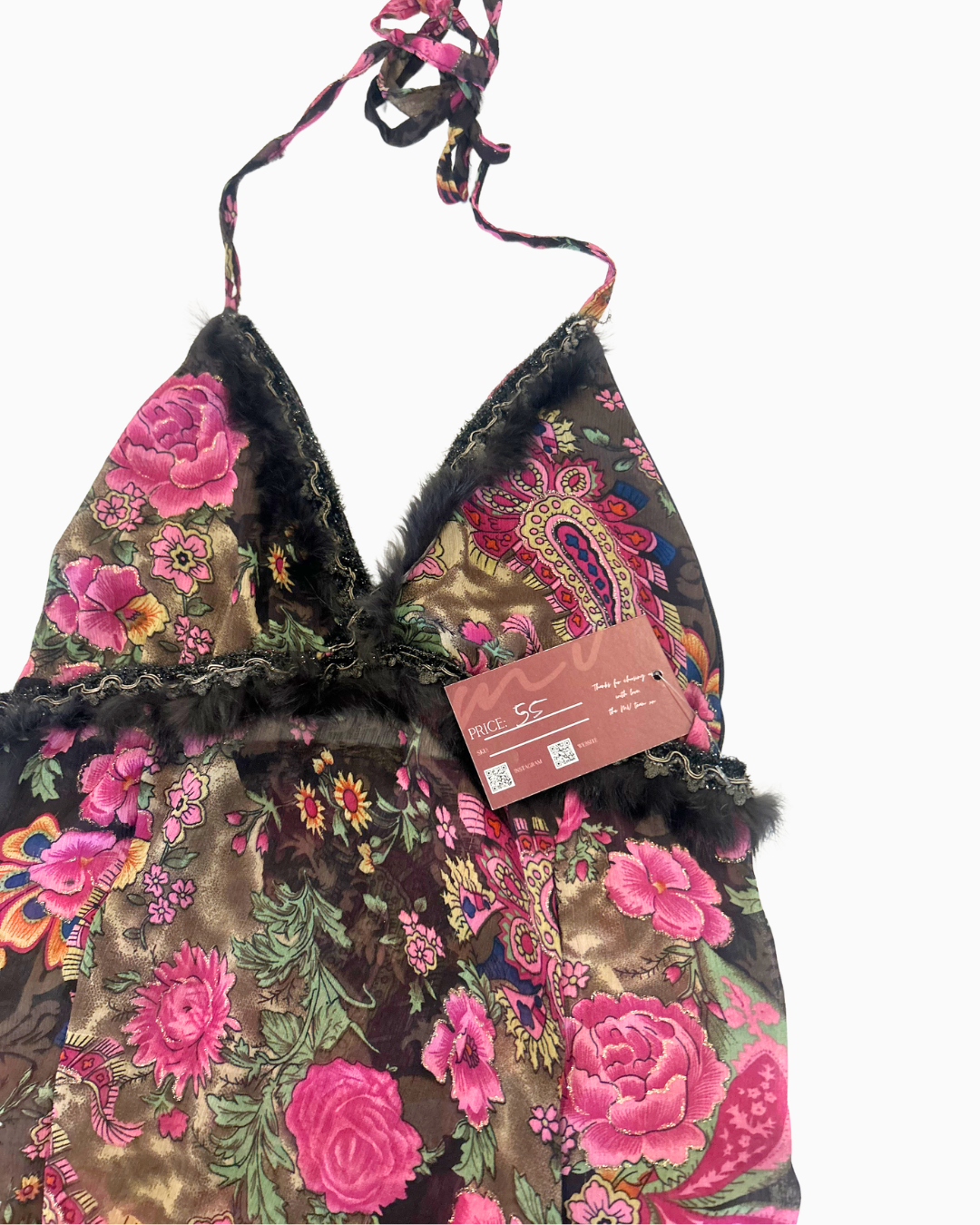 Fluffy Floral Fairy Cami | S |