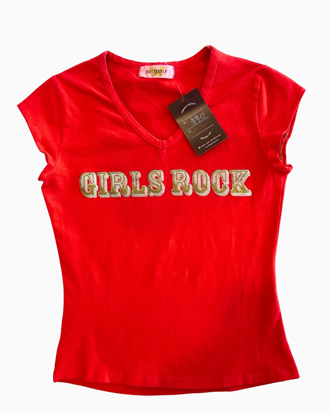 Grils Rock Graphic Tee | S - M |