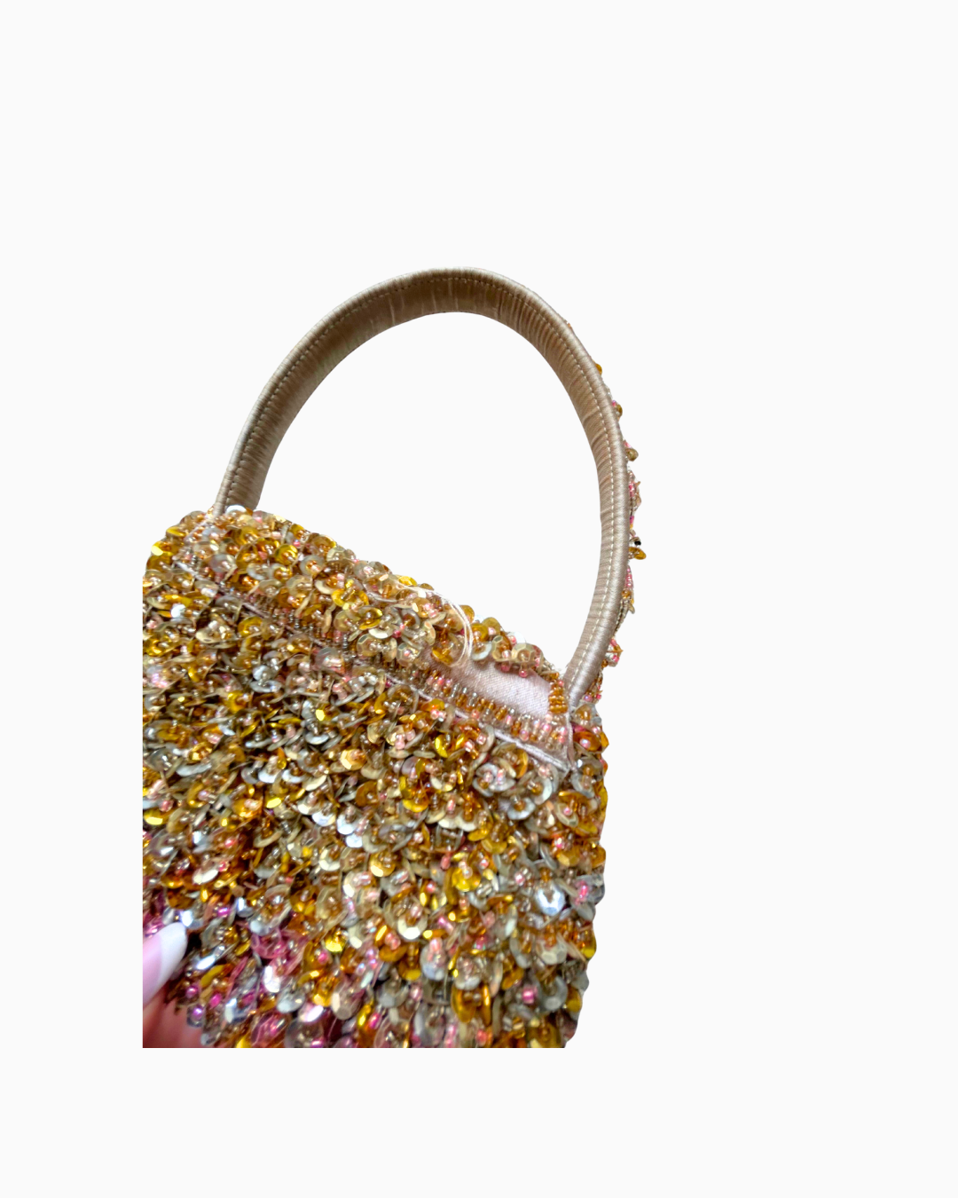 Rainbow Beaded Bag | 1.0