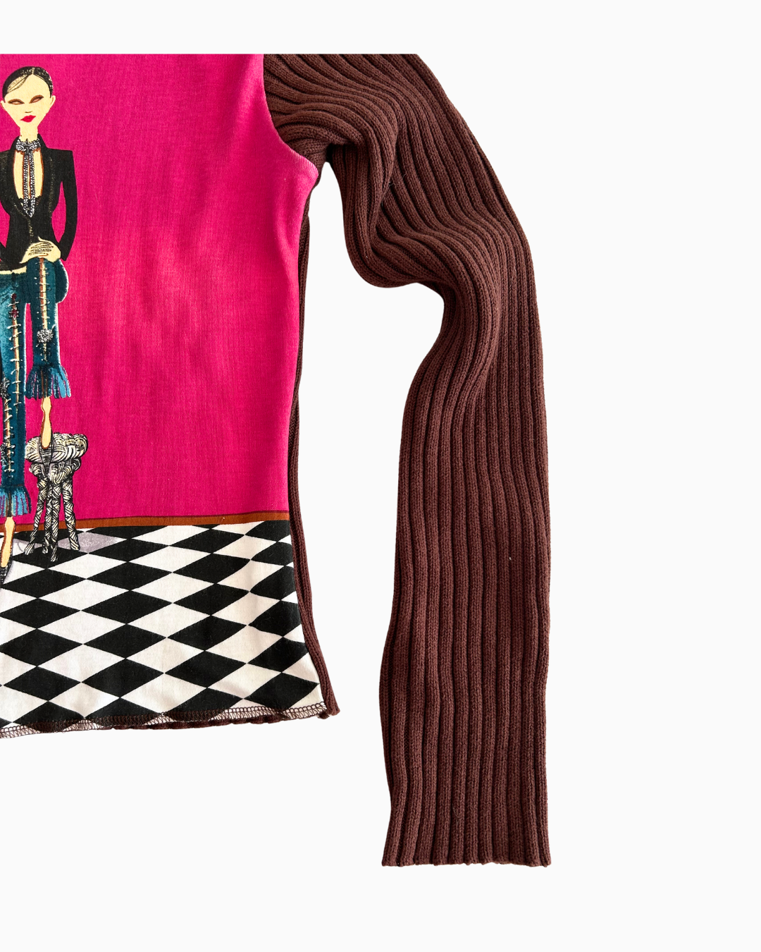 Vintage SaladGal Long Sleeve Knit | XS |