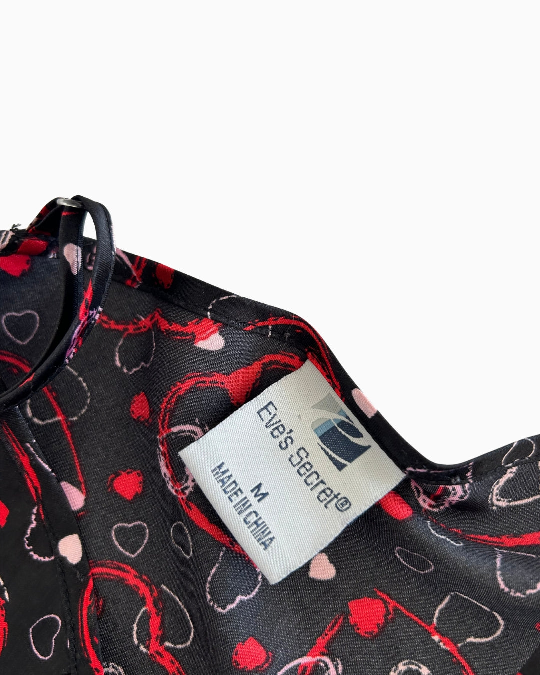 Eve's Secret Satin Heart Print Cami | M |