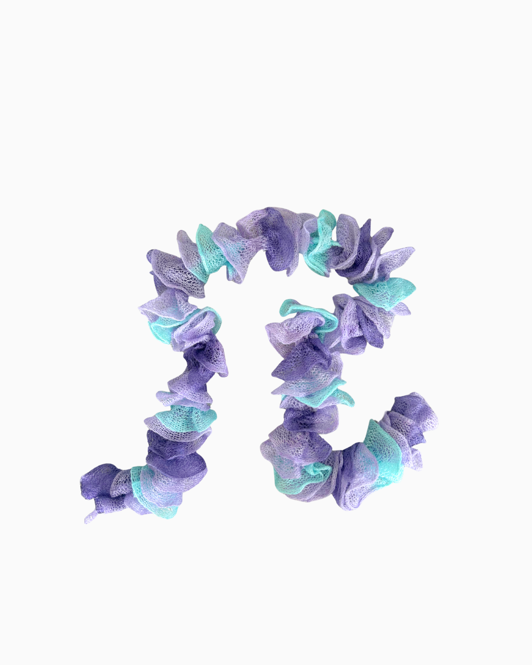 Purple Scrunch Scarf | 3