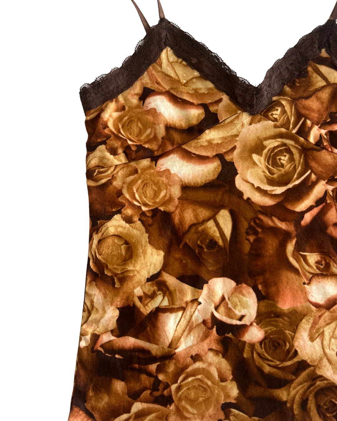 Lisha Plus Floral Lace Cami | Size Small |
