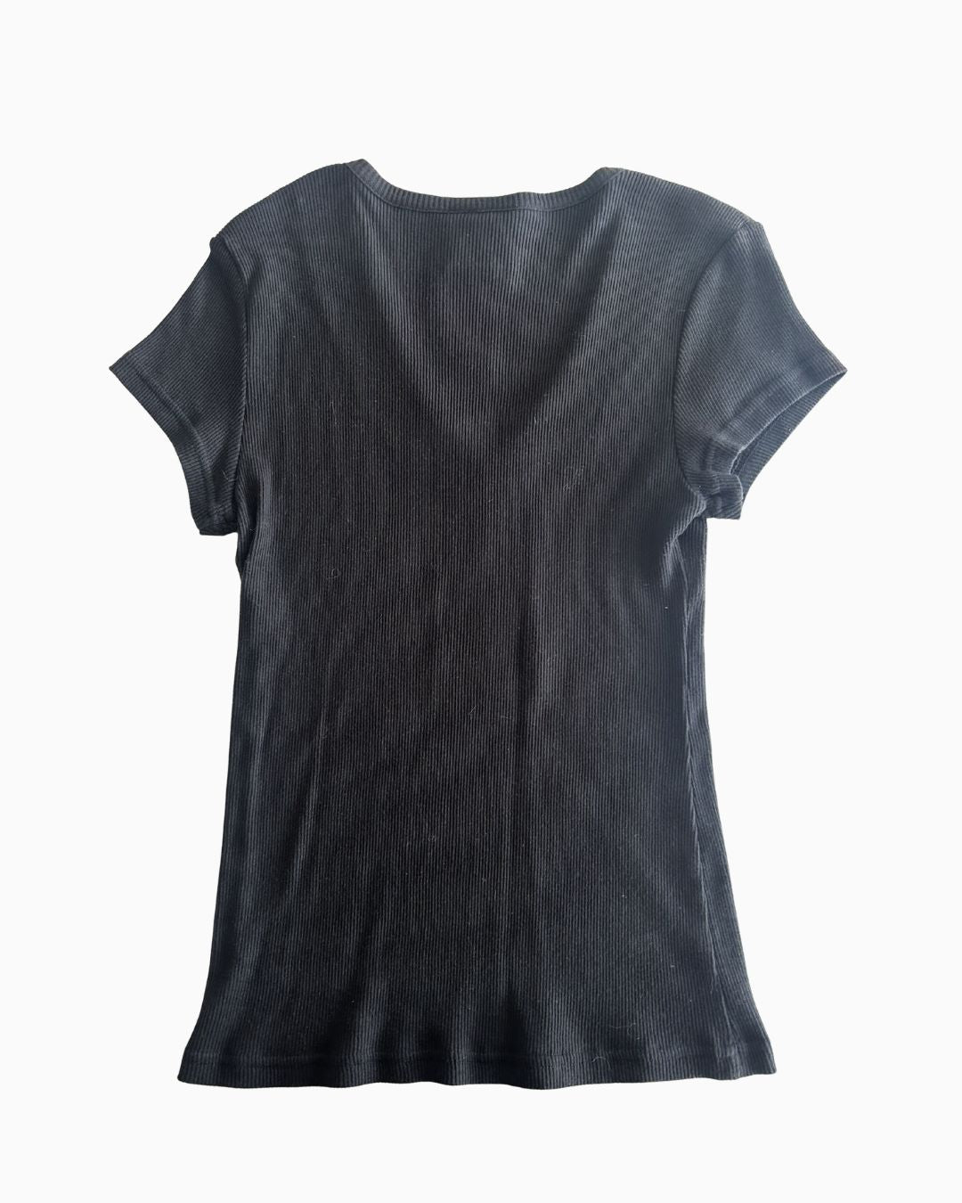 Vintage Sequin V Neck Top