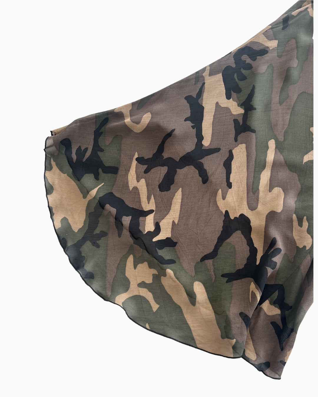 HighLO Camo Midi Skirt | M |