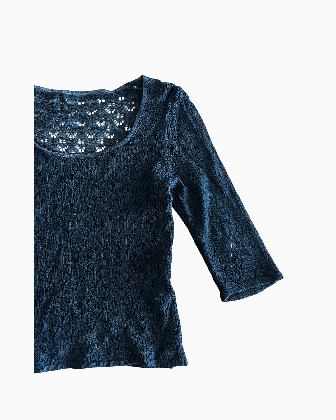 Lace Quarter Sleeve Top