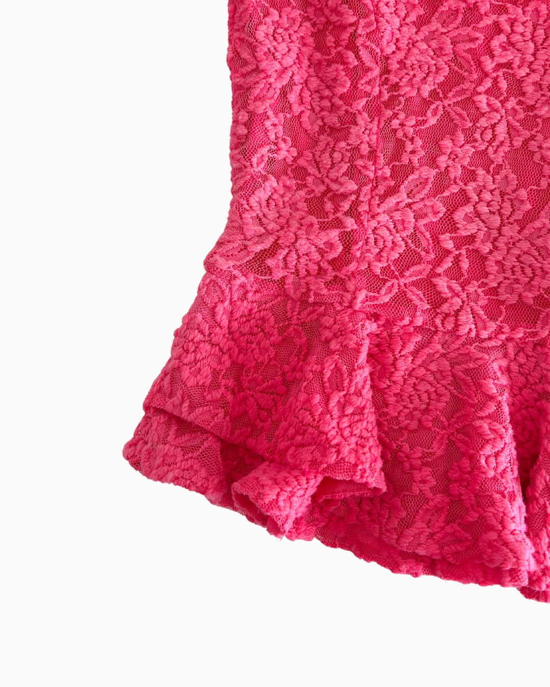 Vintage Bebe Peplum Top | XS |