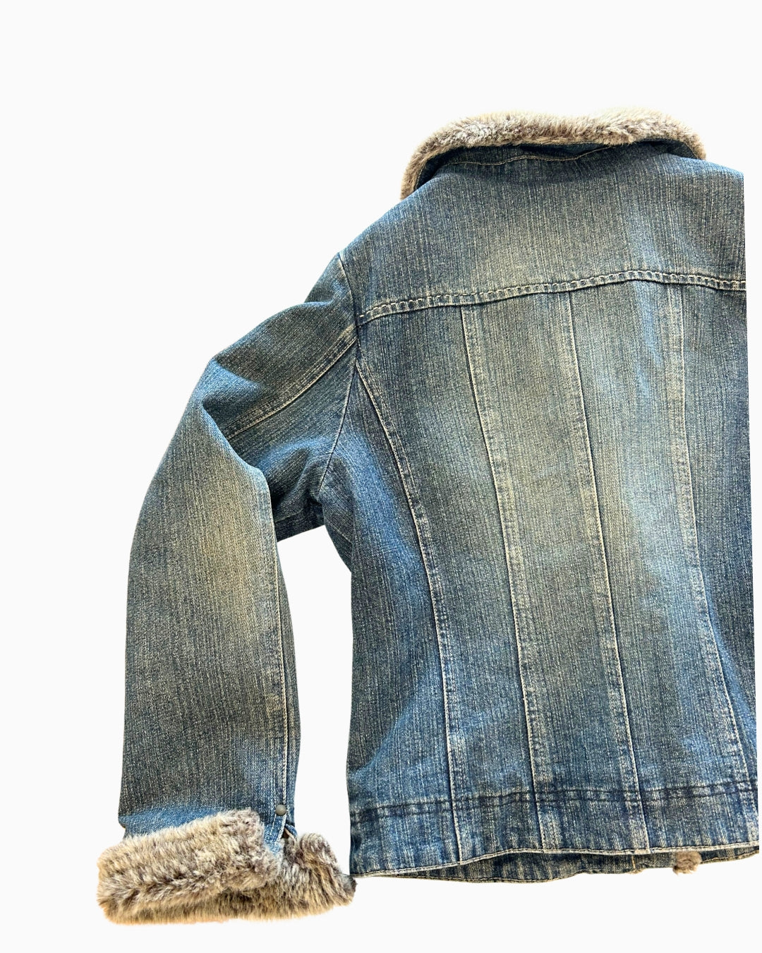 Fluffy Vintage Denim Jacket | 12 |
