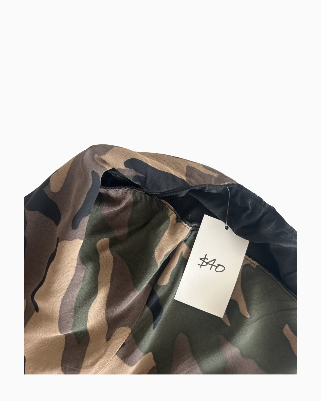 HighLO Camo Midi Skirt | M |