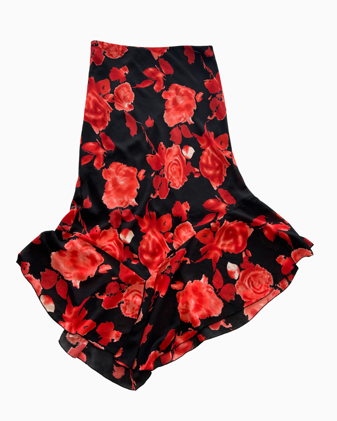 Miss Ann Floral Maxi Skirt | S |