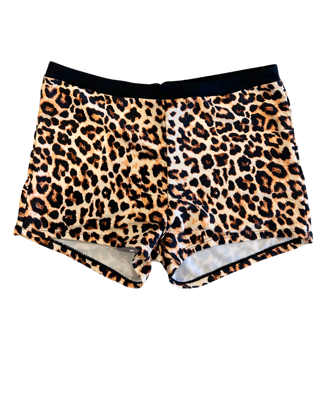 Leopard Festival Booty Shorts | Size L |