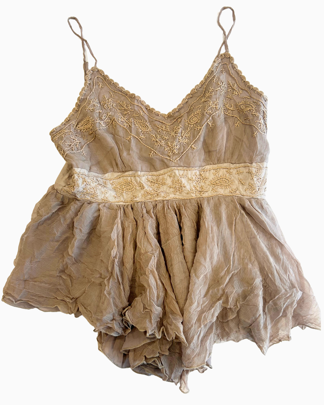 Silky Crochet Fairy Cami | XS |