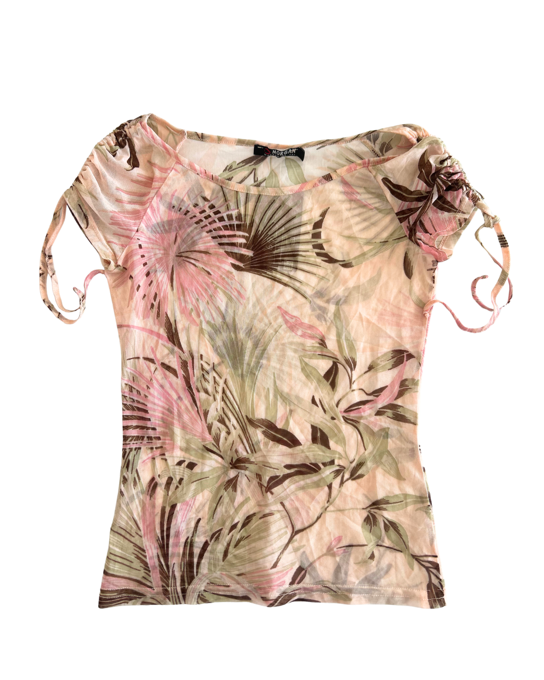 Morgan De Toi Mesh Tee | Size S |