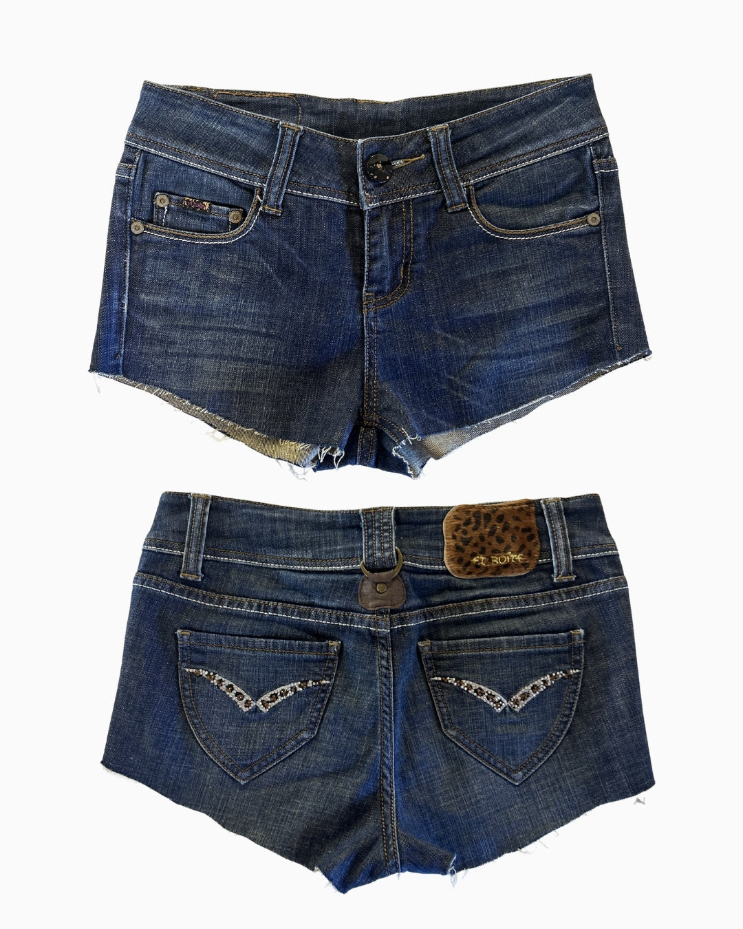 Micro Mini Booty Shorts | S |