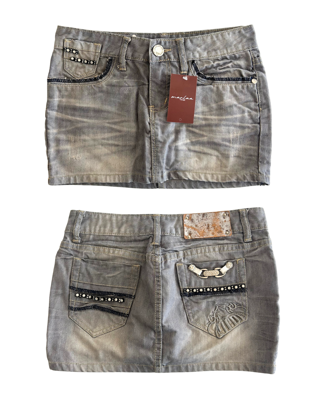 Lan Feng Denim Skirt | Size S |