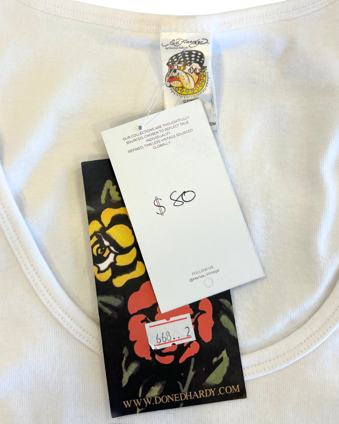 Ed Hardy Deadstock Tank | Size XL |