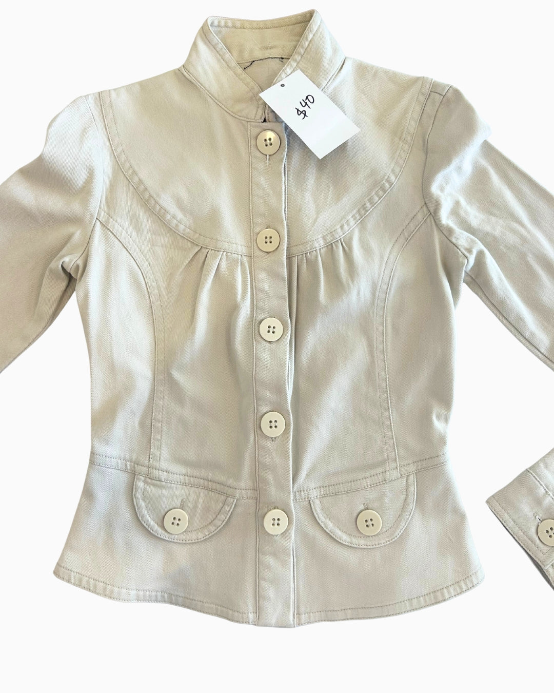 Button Funnel Jacket | XS |