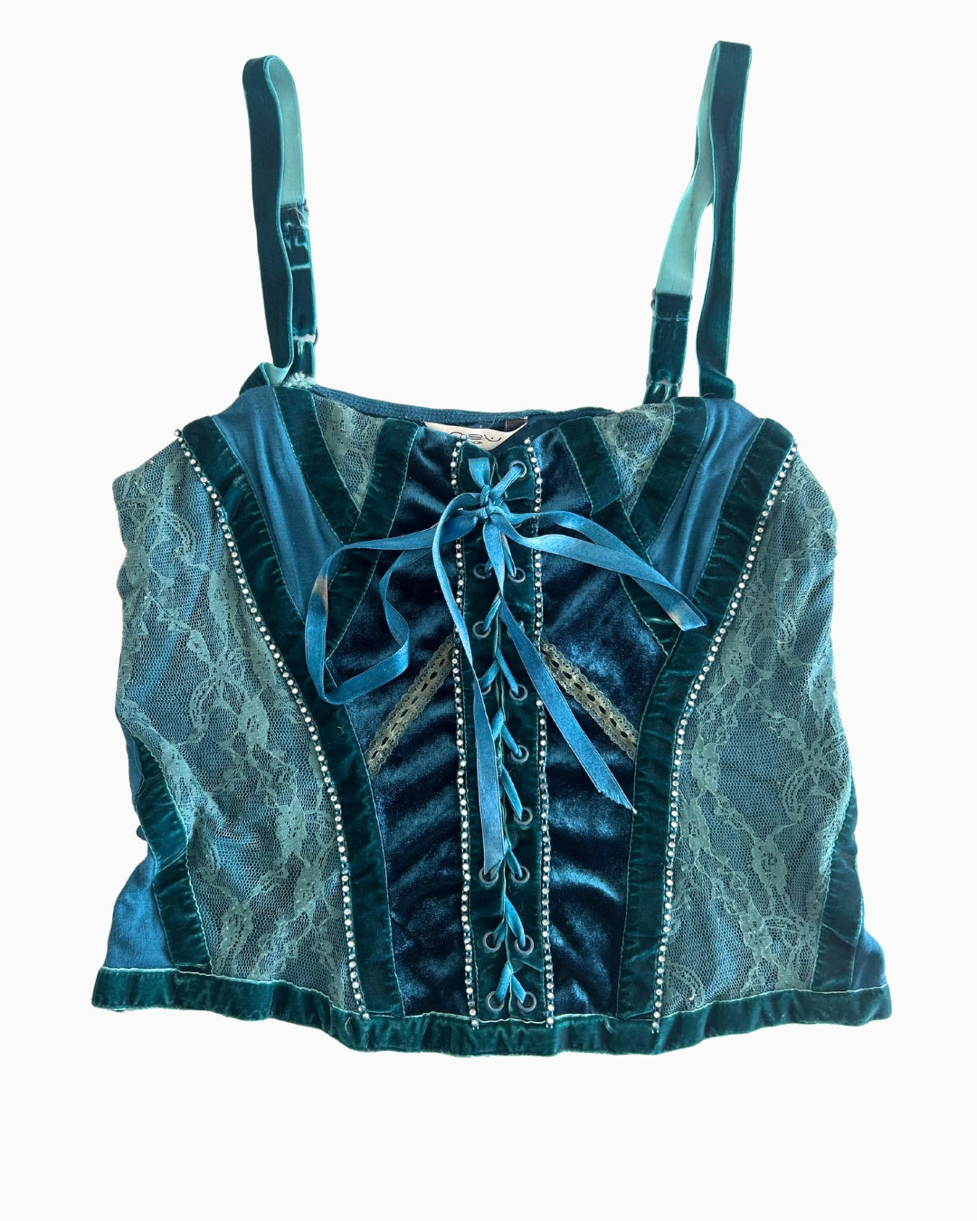 Lace Velvet Cami | M |