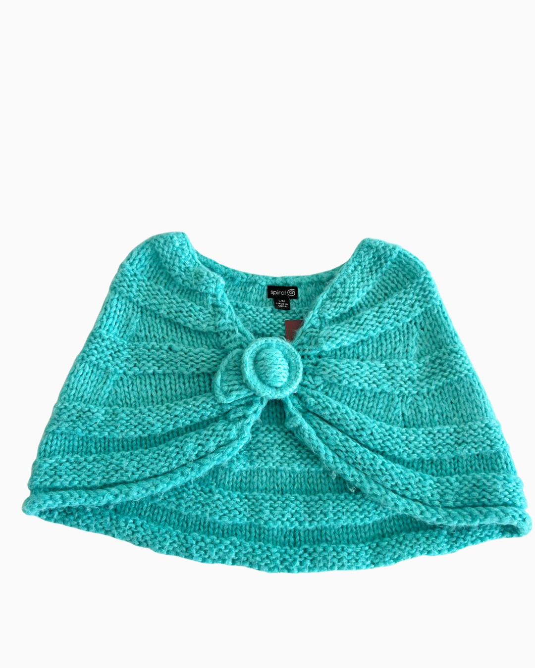 Vintage Spiral Poncho | M - L |