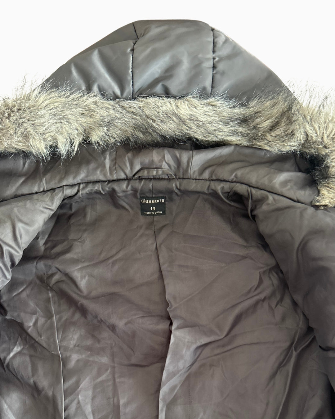 Vintage Glassons Faux Fur Jacket | 14 |