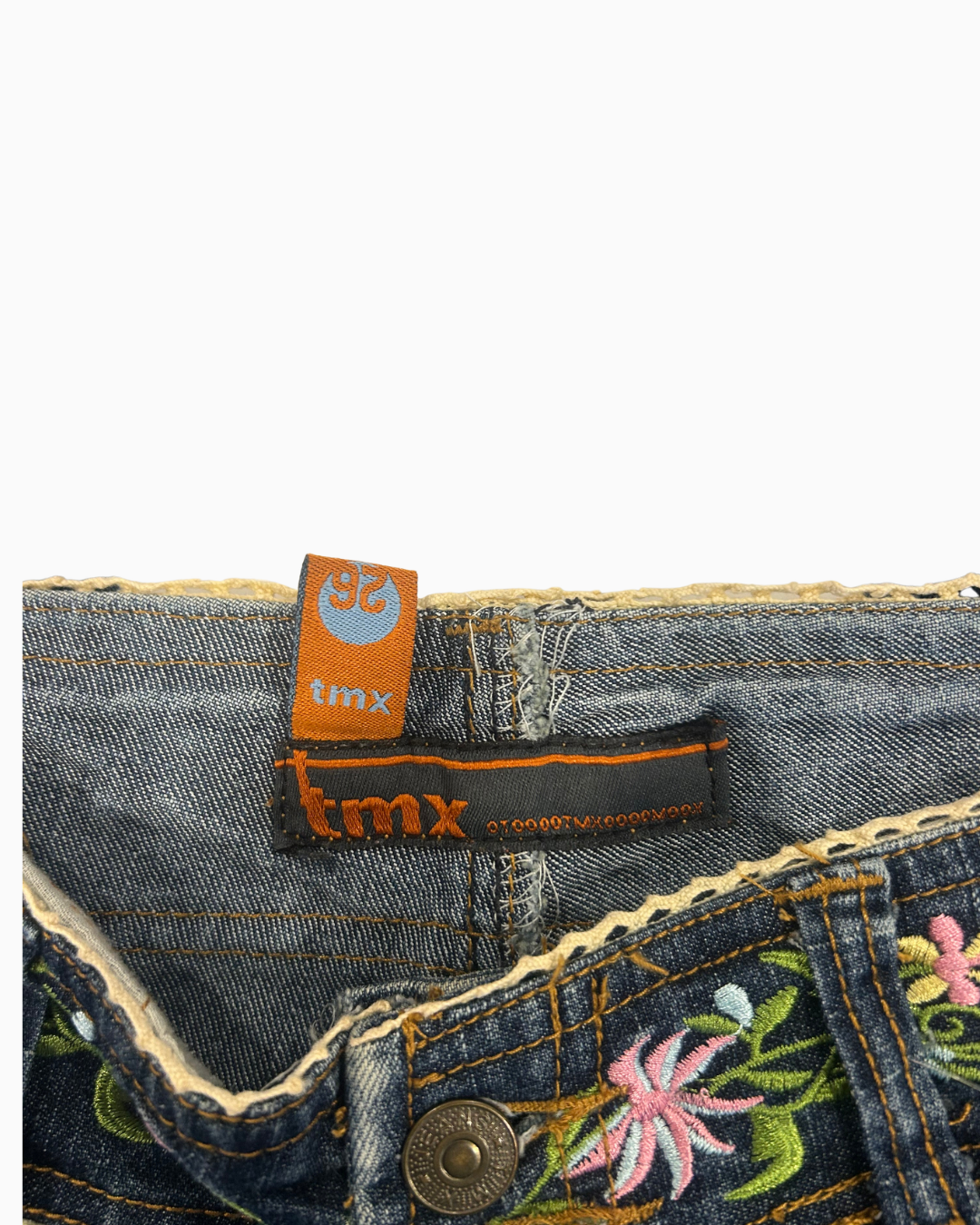 Floral Lace Fairy Jeans | XS |