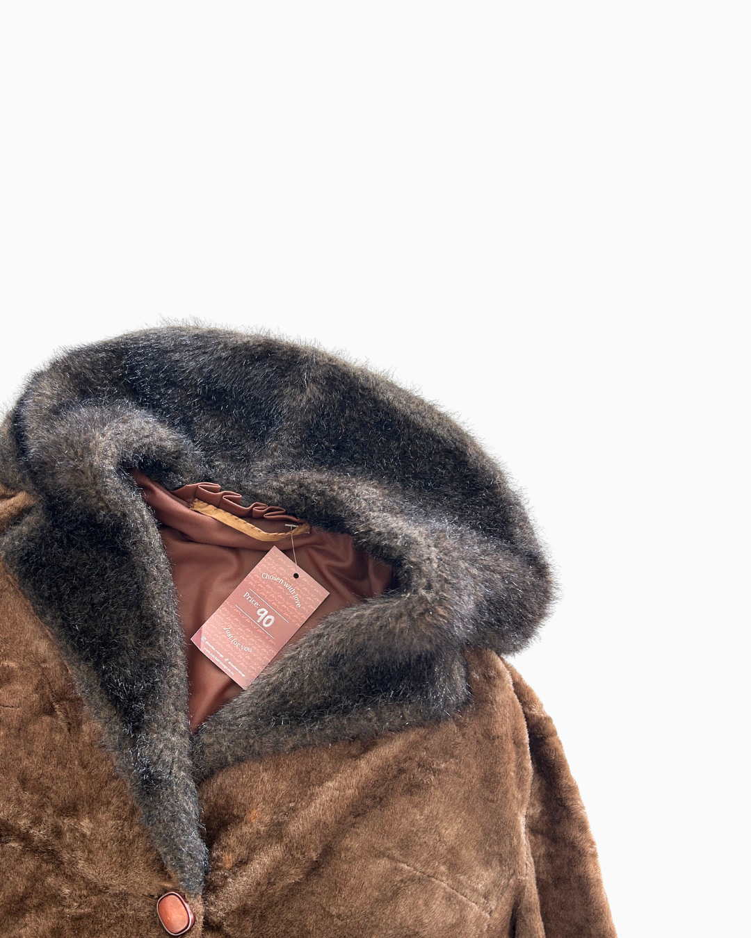 Faux Fur Penny Lane Coat | M |
