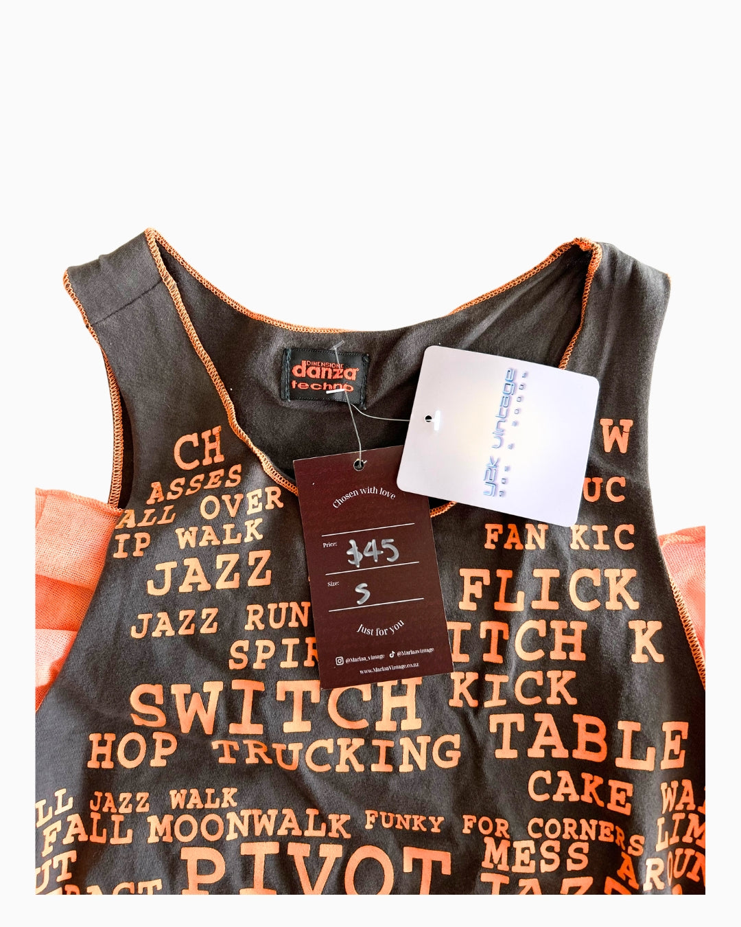 Deadstock Y2K Danza Tank | S |