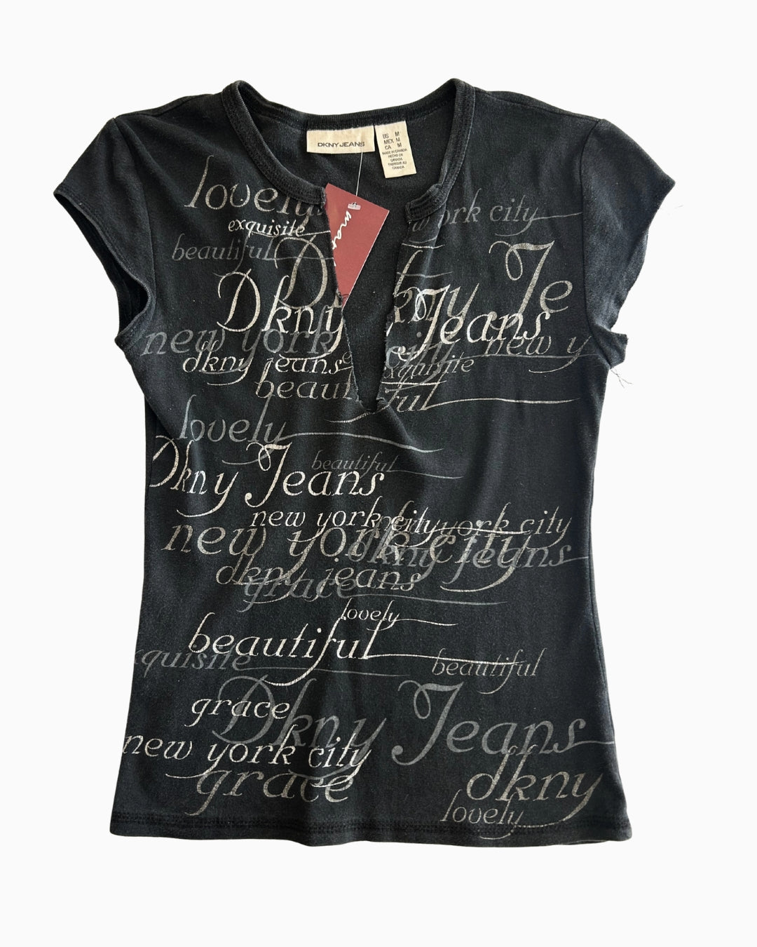 DKNY Printed Tee | M |