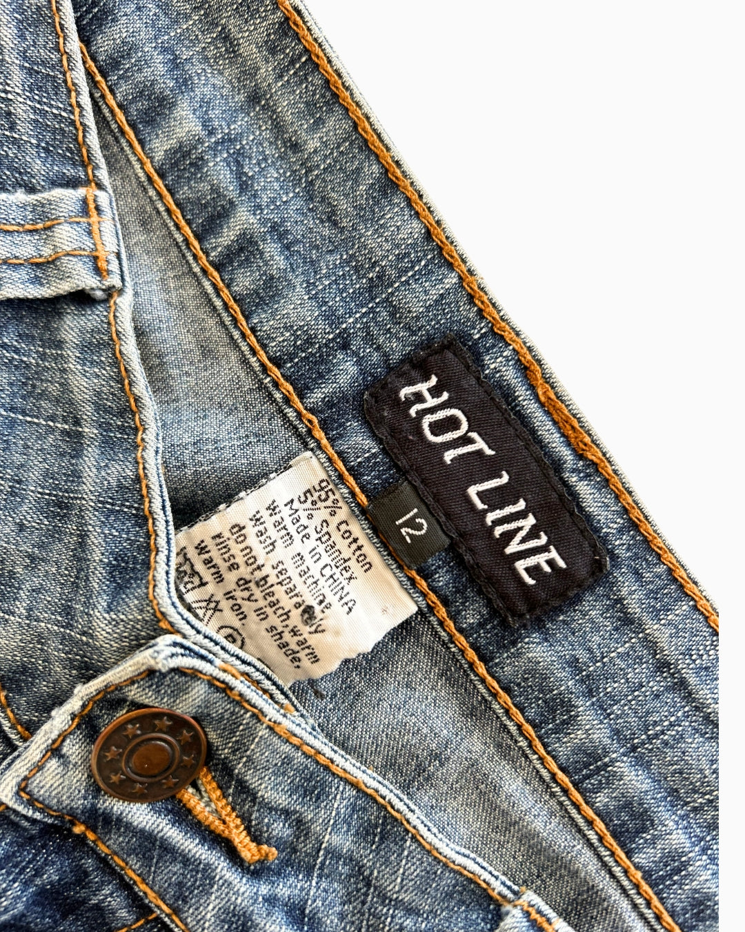 Y2K Hot Line Flare Jeans | 12 |