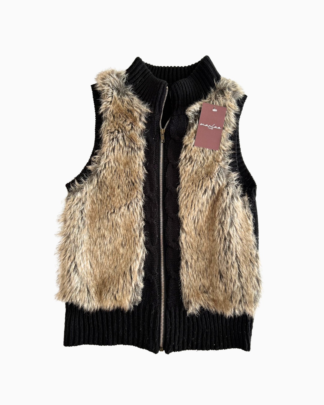Faux Fur Vest | S - M |