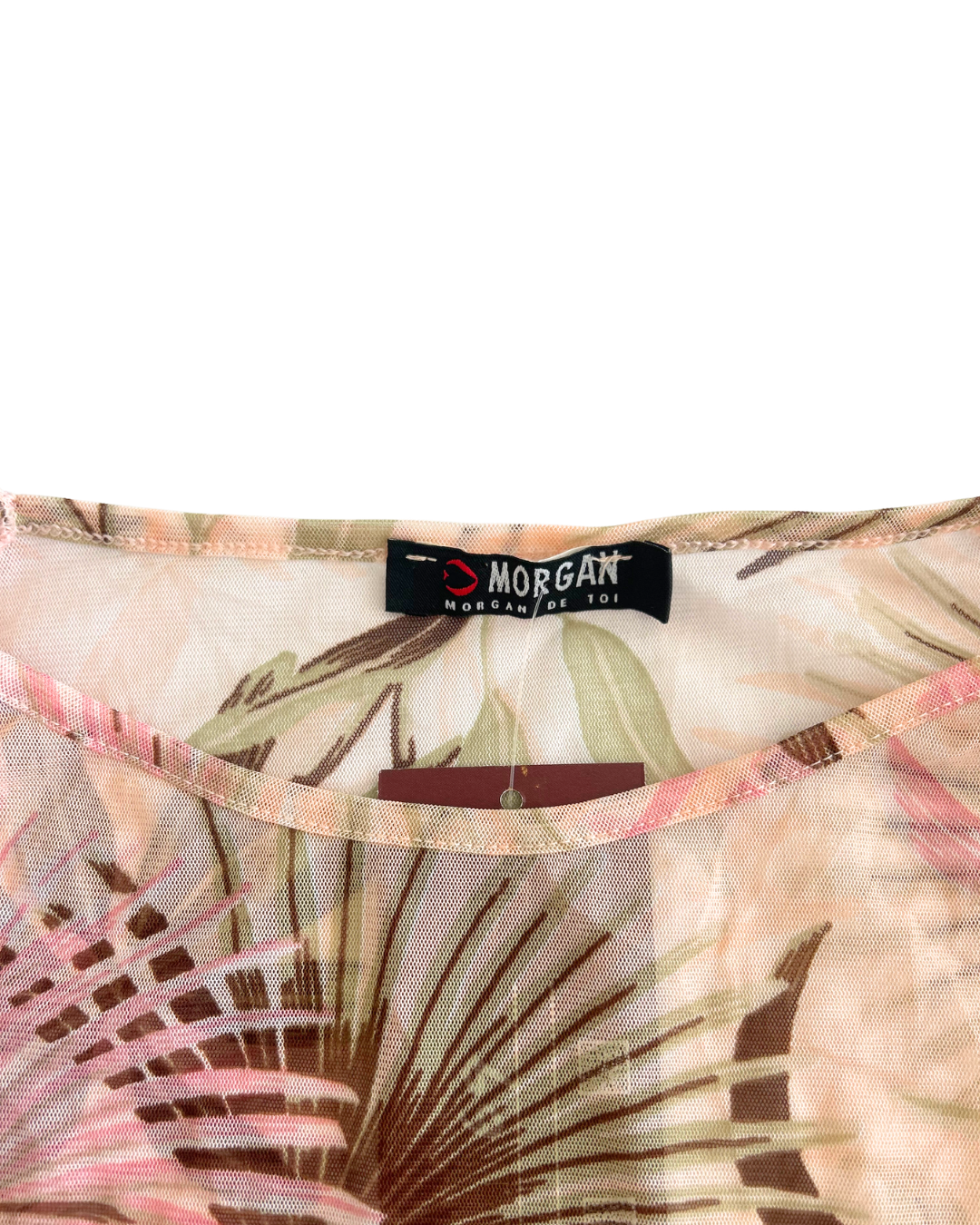 Morgan De Toi Mesh Tee | Size S |