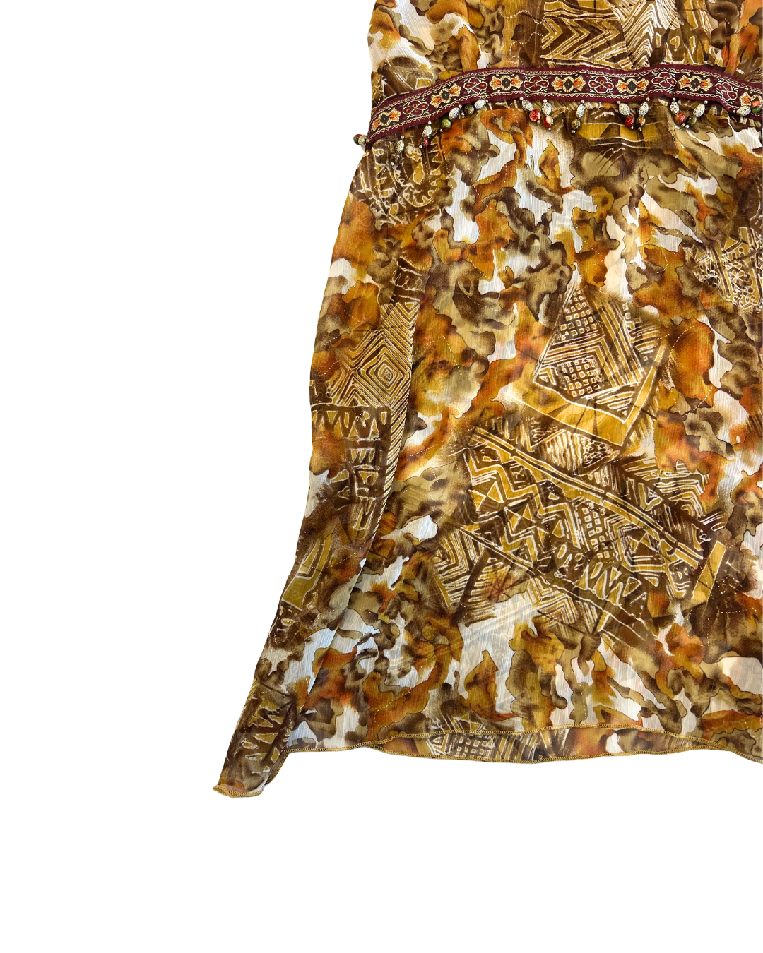 Paisley Beaded Sheer Fairy Cami | Size M |