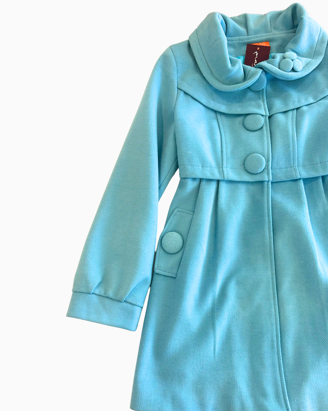 Cottage Core Pea Coat | S |