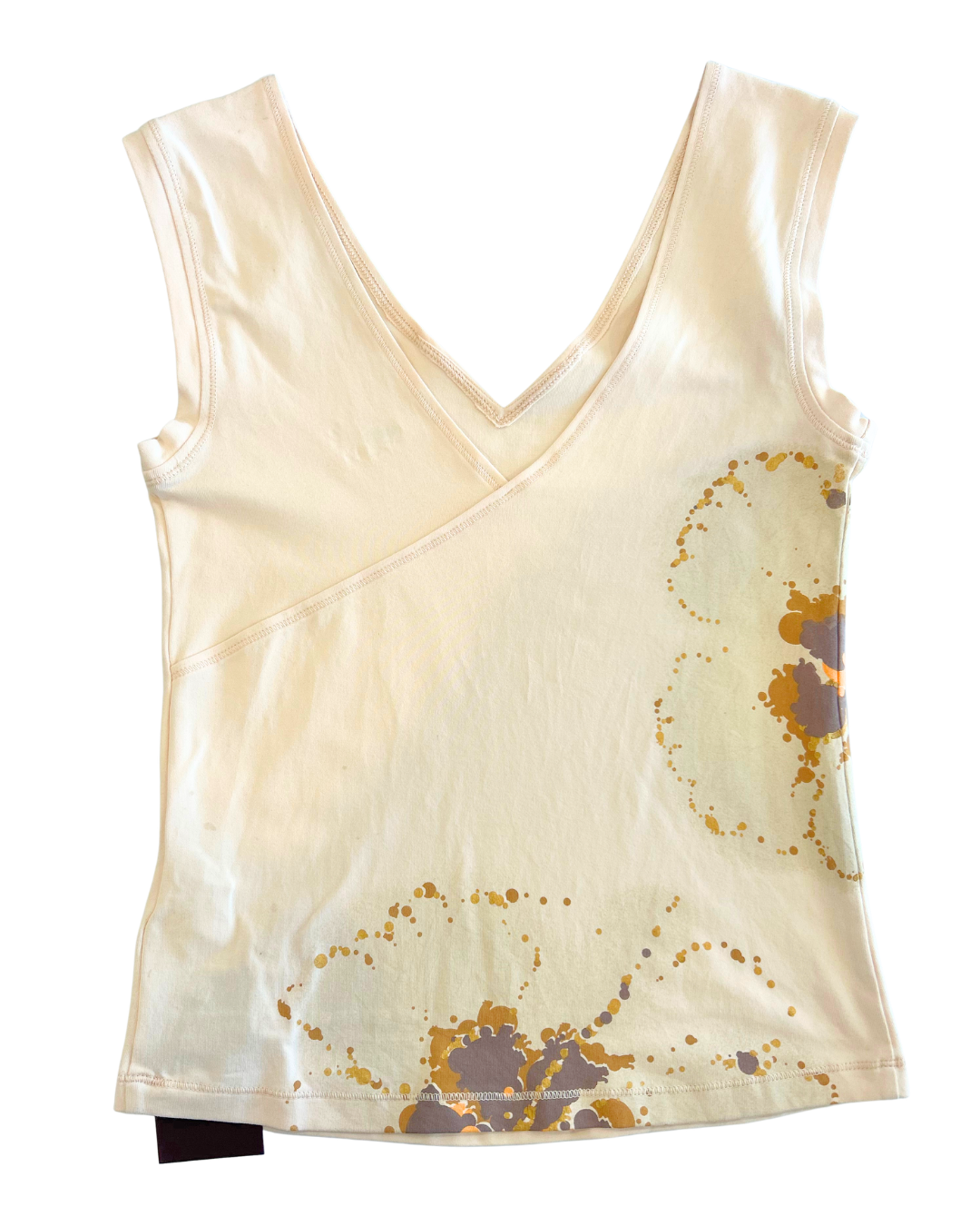 Puma Floral V-Neck Tank | Size L |