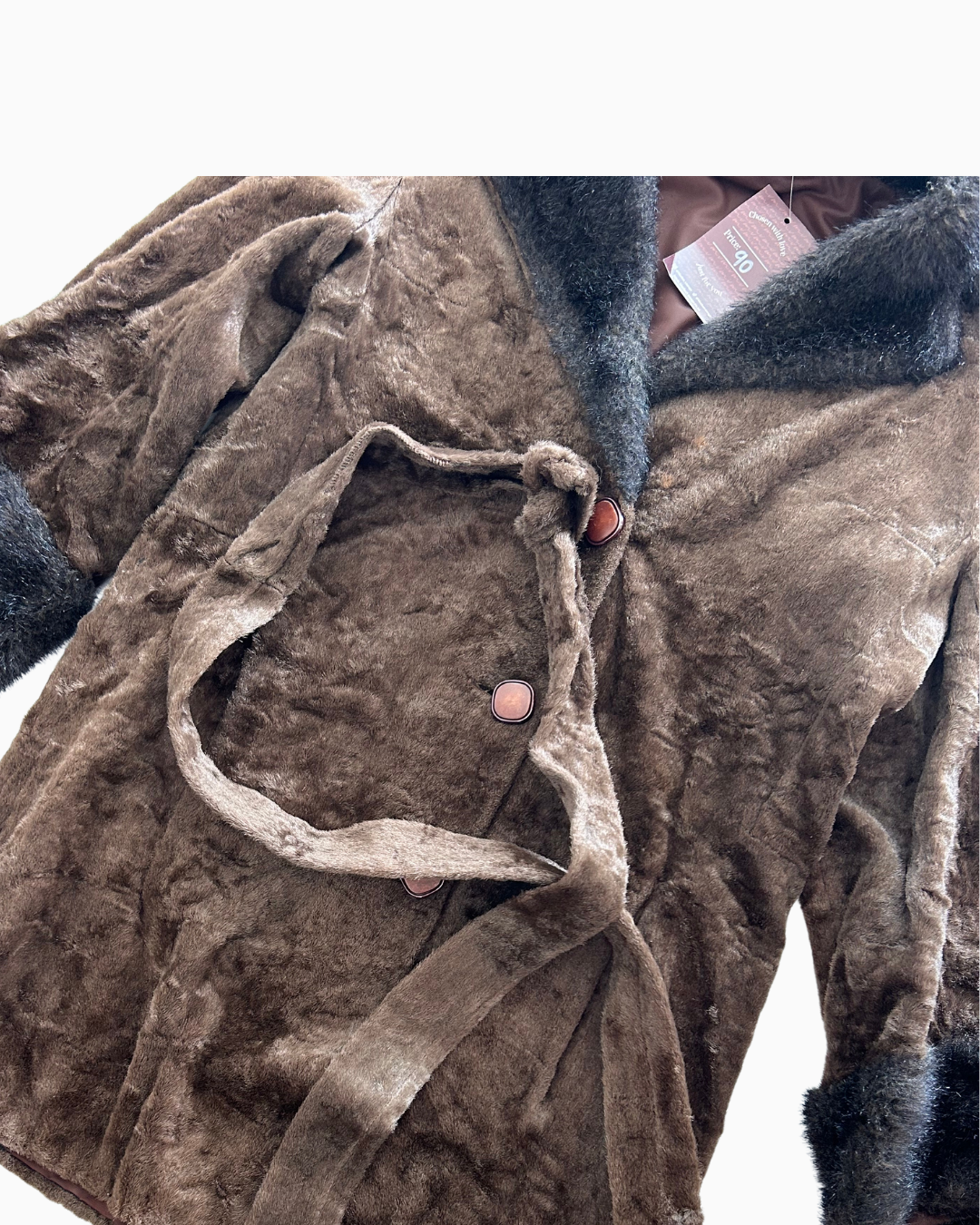 Faux Fur Penny Lane Coat | M |