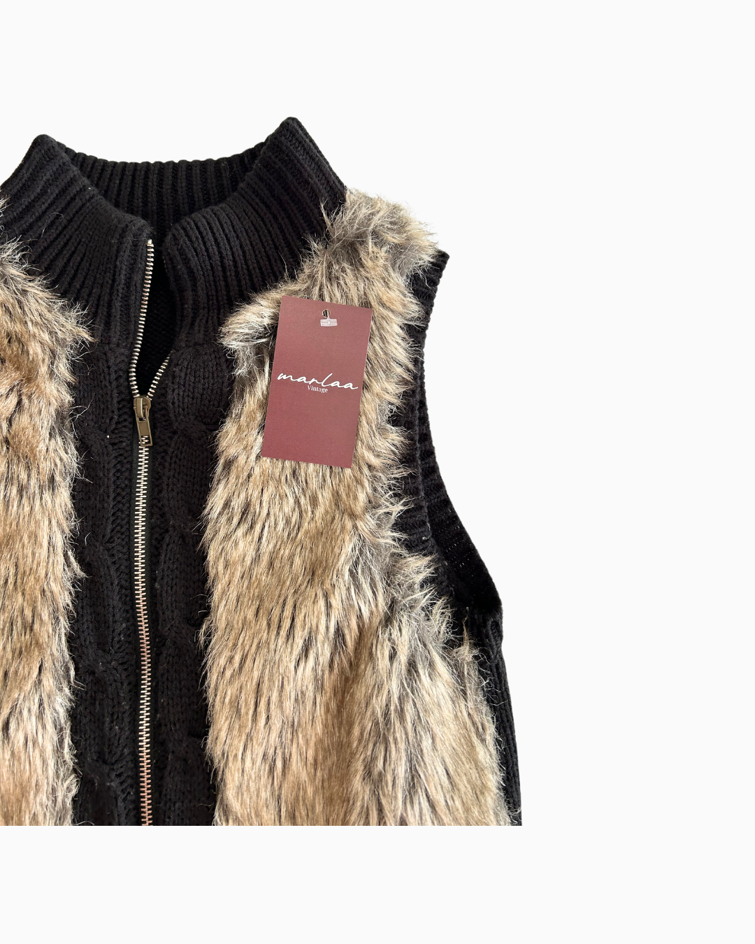 Faux Fur Vest | S - M |