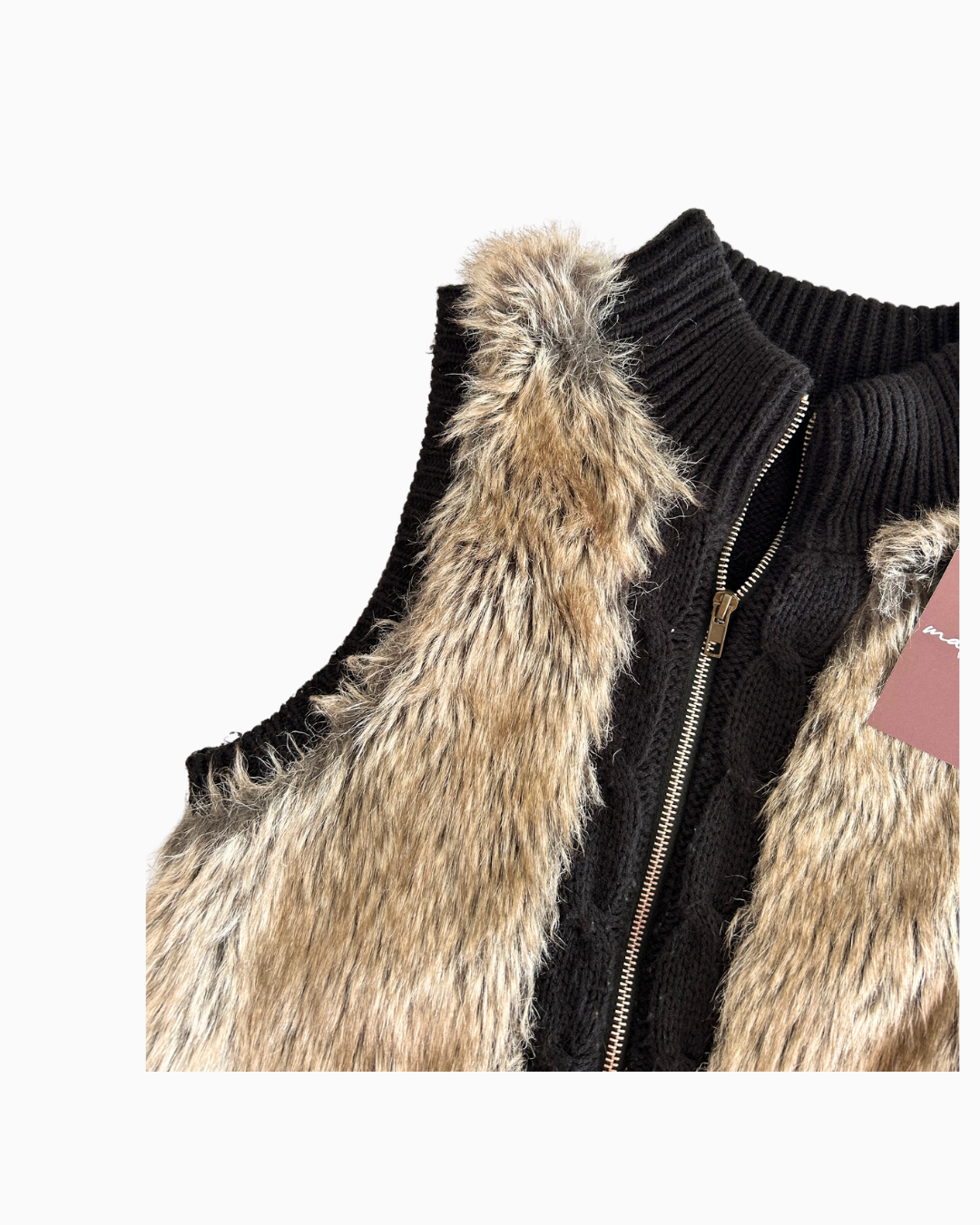 Faux Fur Vest | S - M |