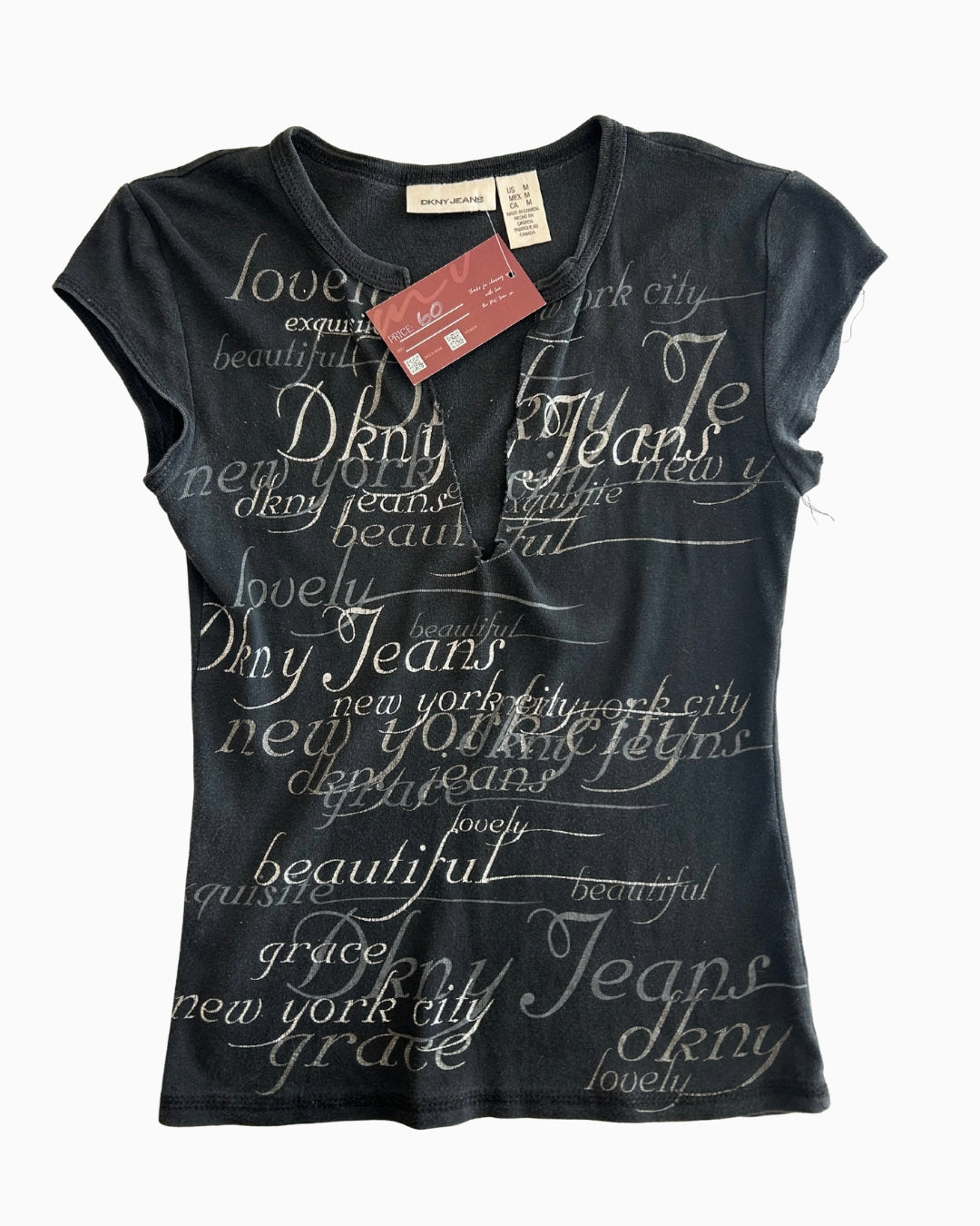DKNY Printed Tee | M |