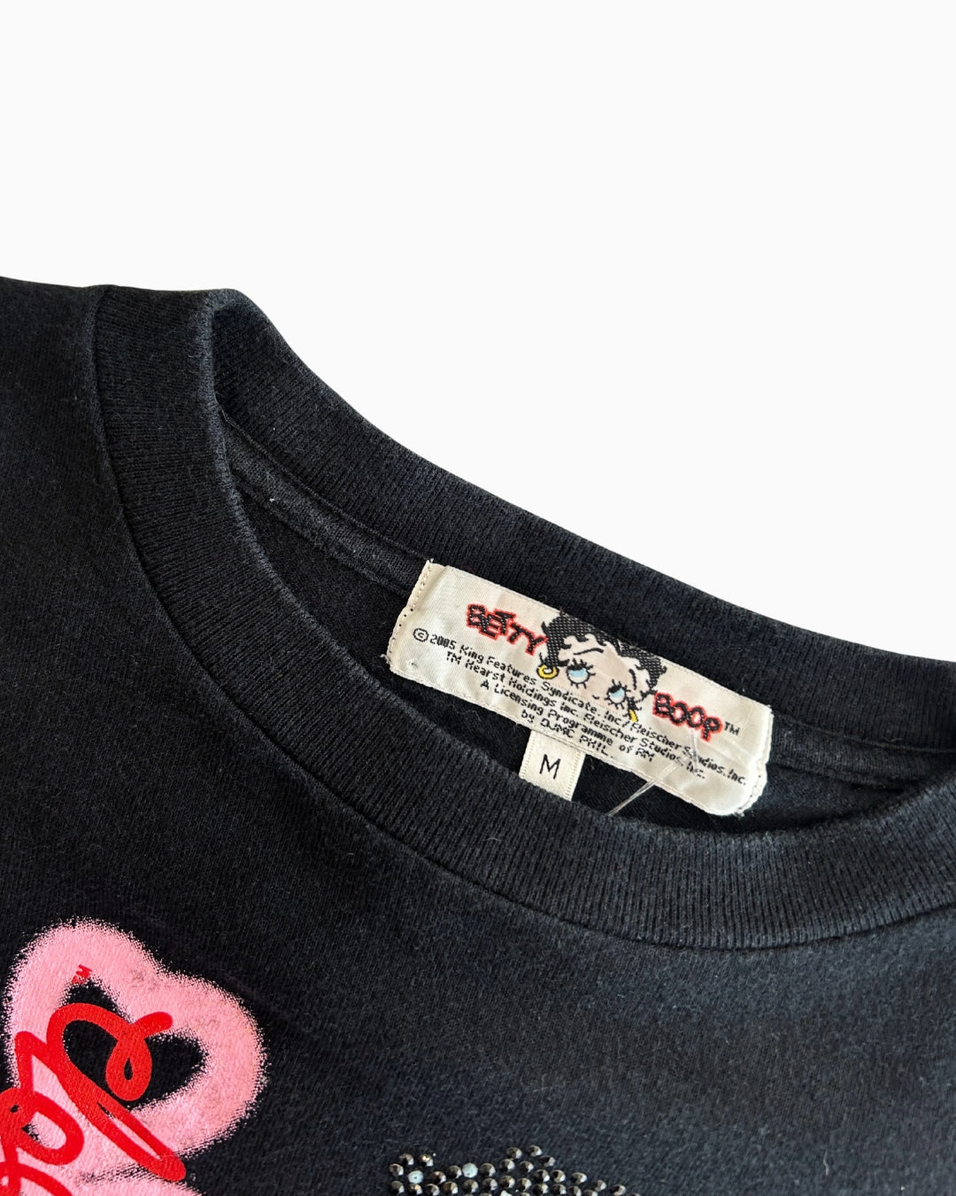Betty Boop Studded Tee | M |