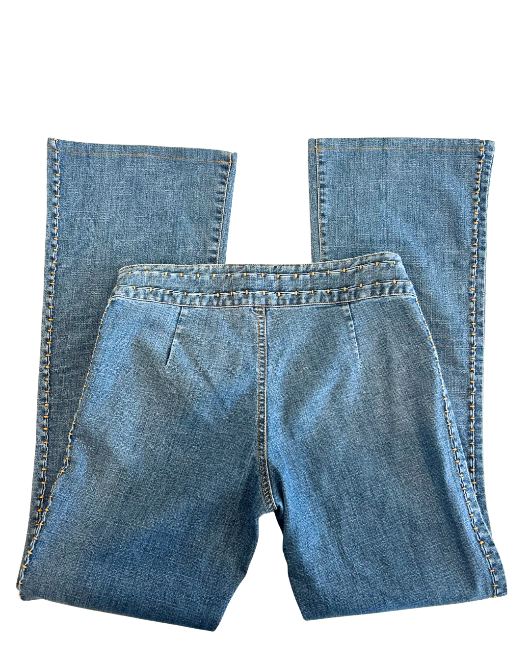 Vintage High-rise Stitch Jeans | XS |
