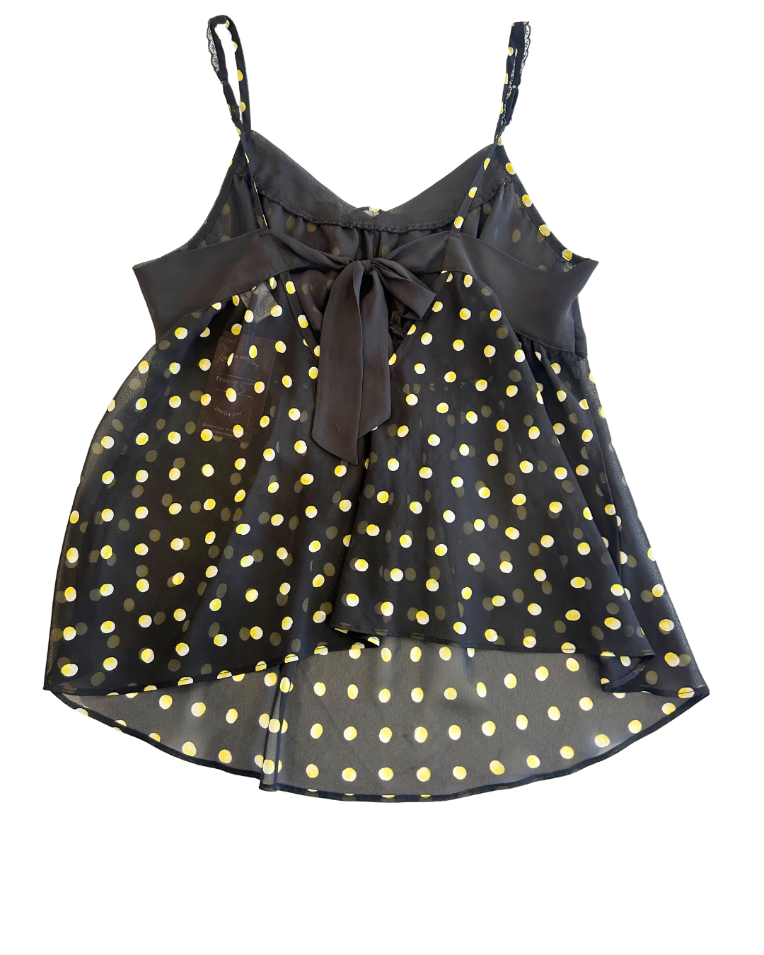 Bra's N Thing's Sheer Polka Dot Cami | Size 14 |
