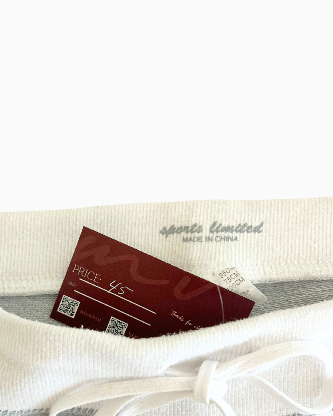 Baggy Track Capris | L |